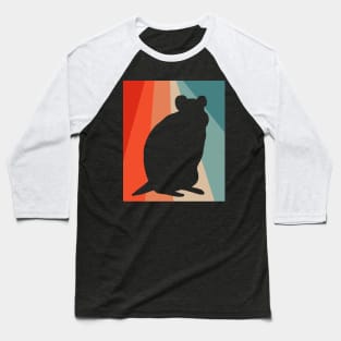 Vintage Quokka Retro Design Australia Animal Baseball T-Shirt
